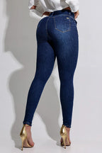 Calça Jeans Modeladora com Cinto - CH81