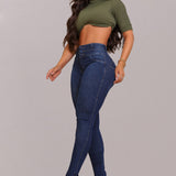 Calça Jeans Modeladora Fatal Mega Bumbum - CH7577